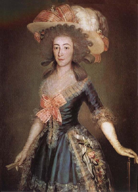 Francisco Goya Countess-Duchess of Benavente France oil painting art